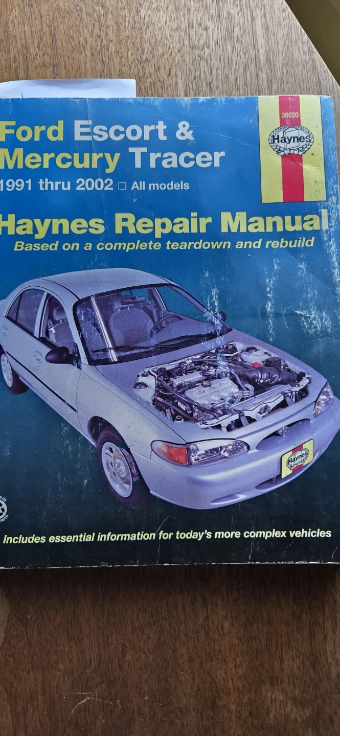 Ford Escort & Mercury Tracer repair manual