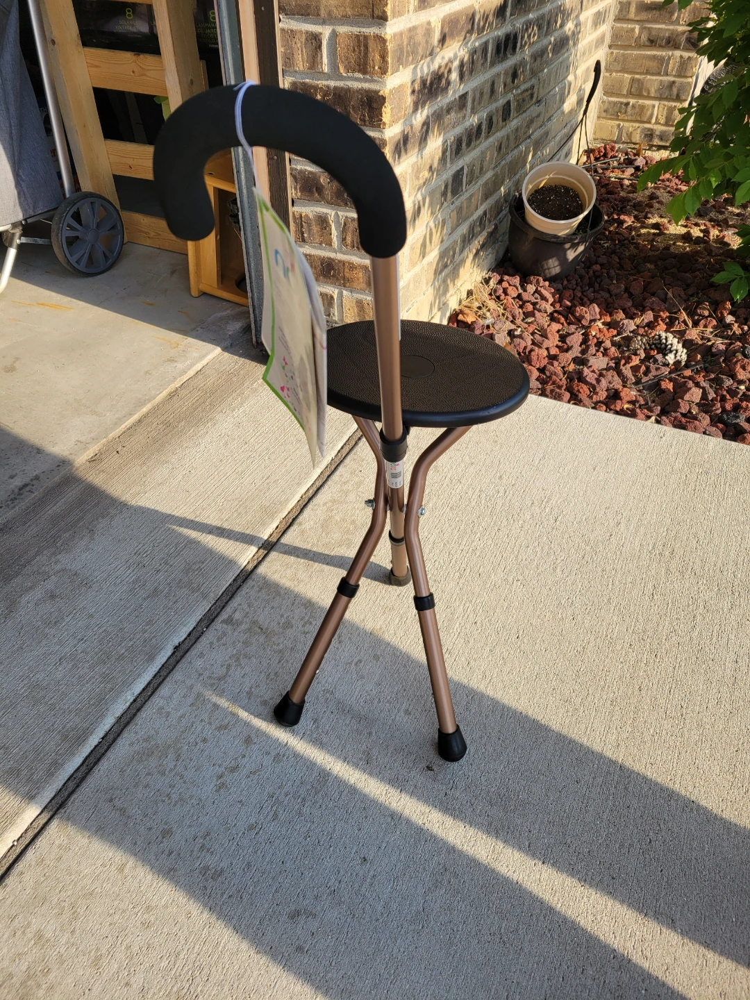 Nova Folding Cane Seat - photo 3