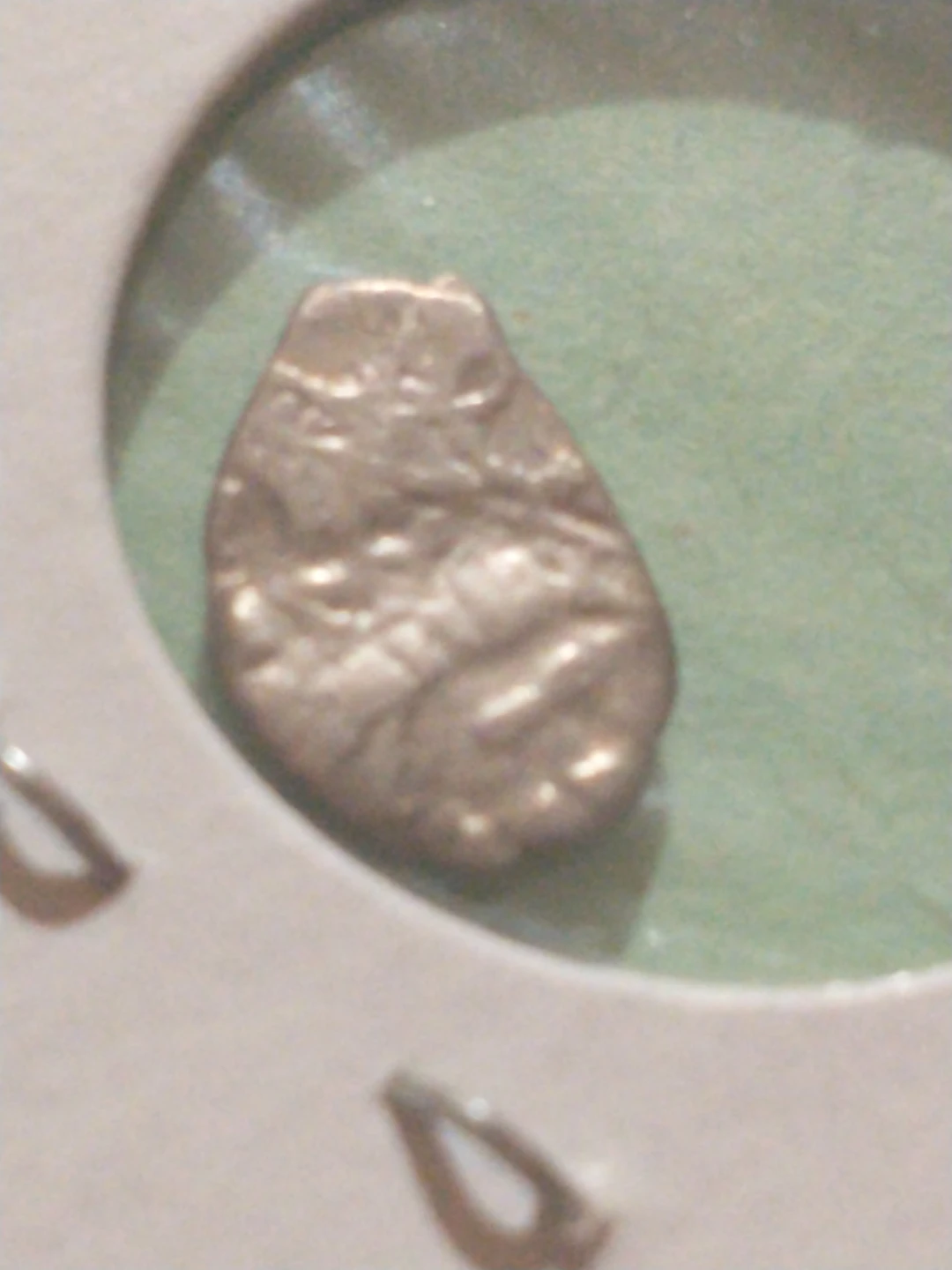 Nice 1682-1718 Russia Peter I the Great silver kopek wire money - photo 3