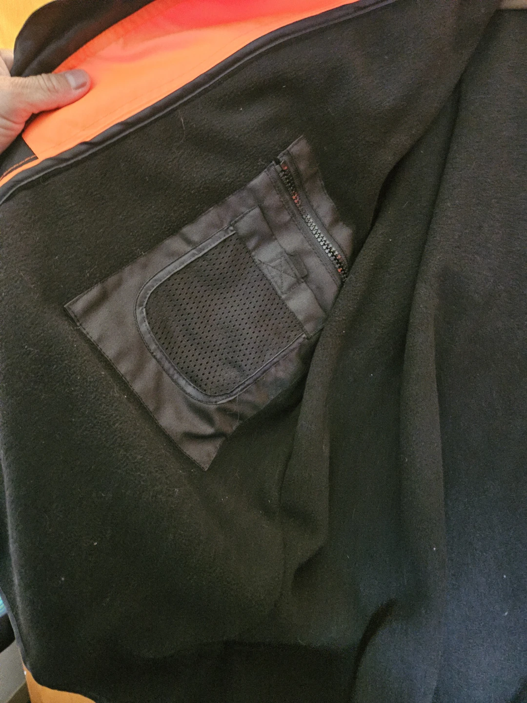 Cardinal Safety Work Jacket - Orange/Black