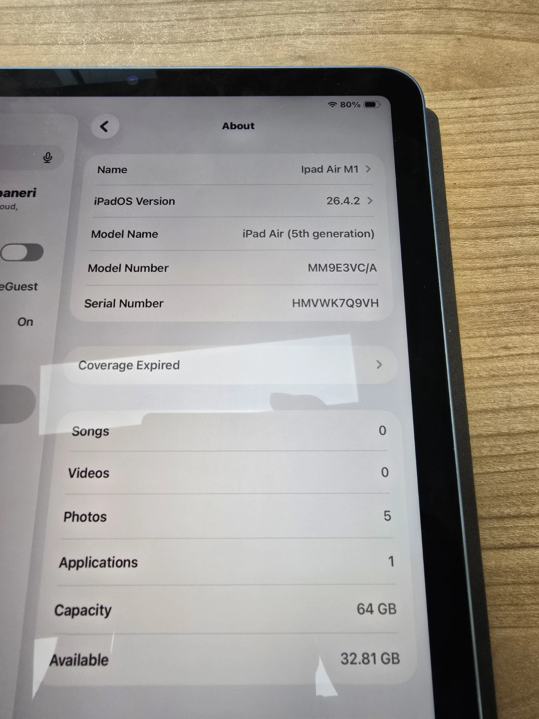 Apple iPad Air (5th generation)M1 - Blue, 64 GB - photo 2