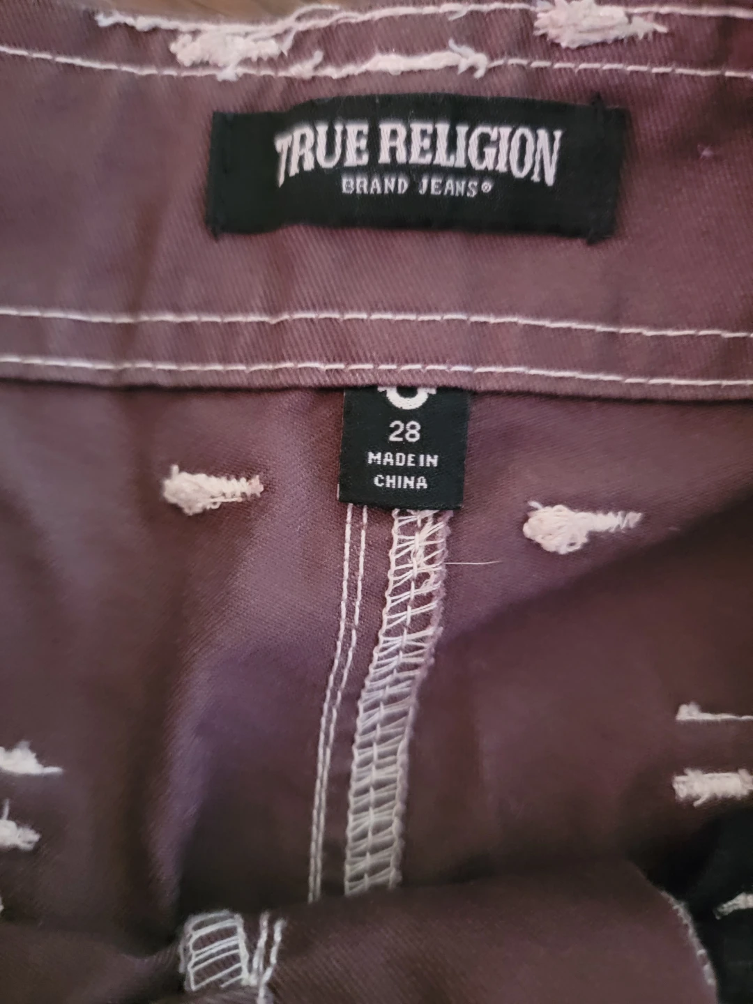 True Religion Bobby Baggy Cargo Pants Size 28 - photo 2