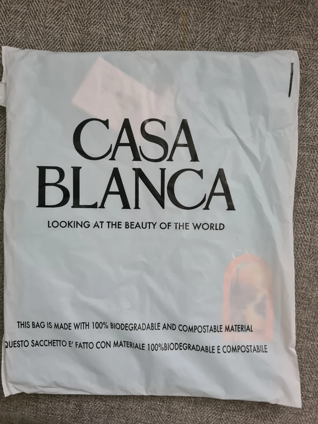 CASA BLANCA Blue T-Shirt with Cityscape Graphic - photo 3