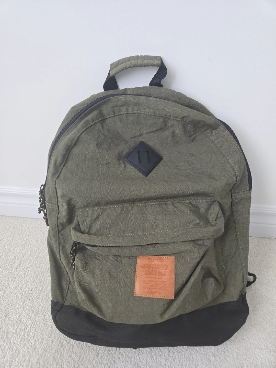 Olive Green Backpack