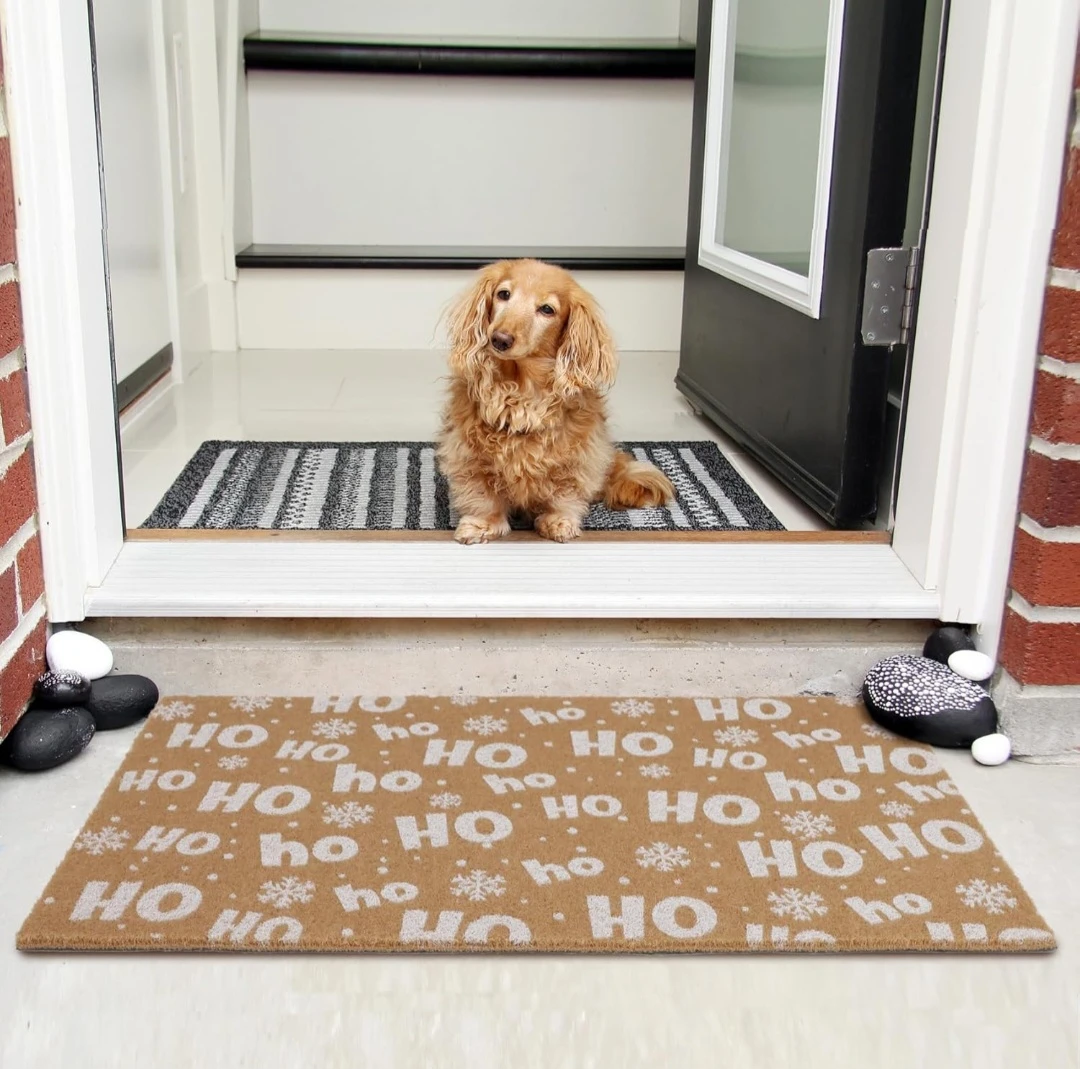 Coco Coir Doormat - HO HO HO Christmas Design - photo 2