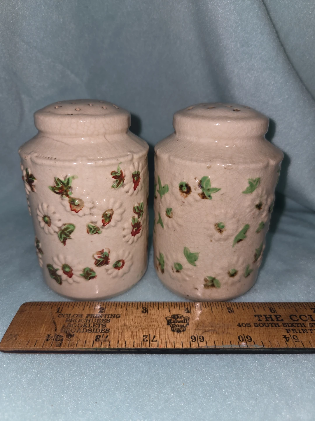 Vintage Floral Salt and Pepper Shakers - photo 4