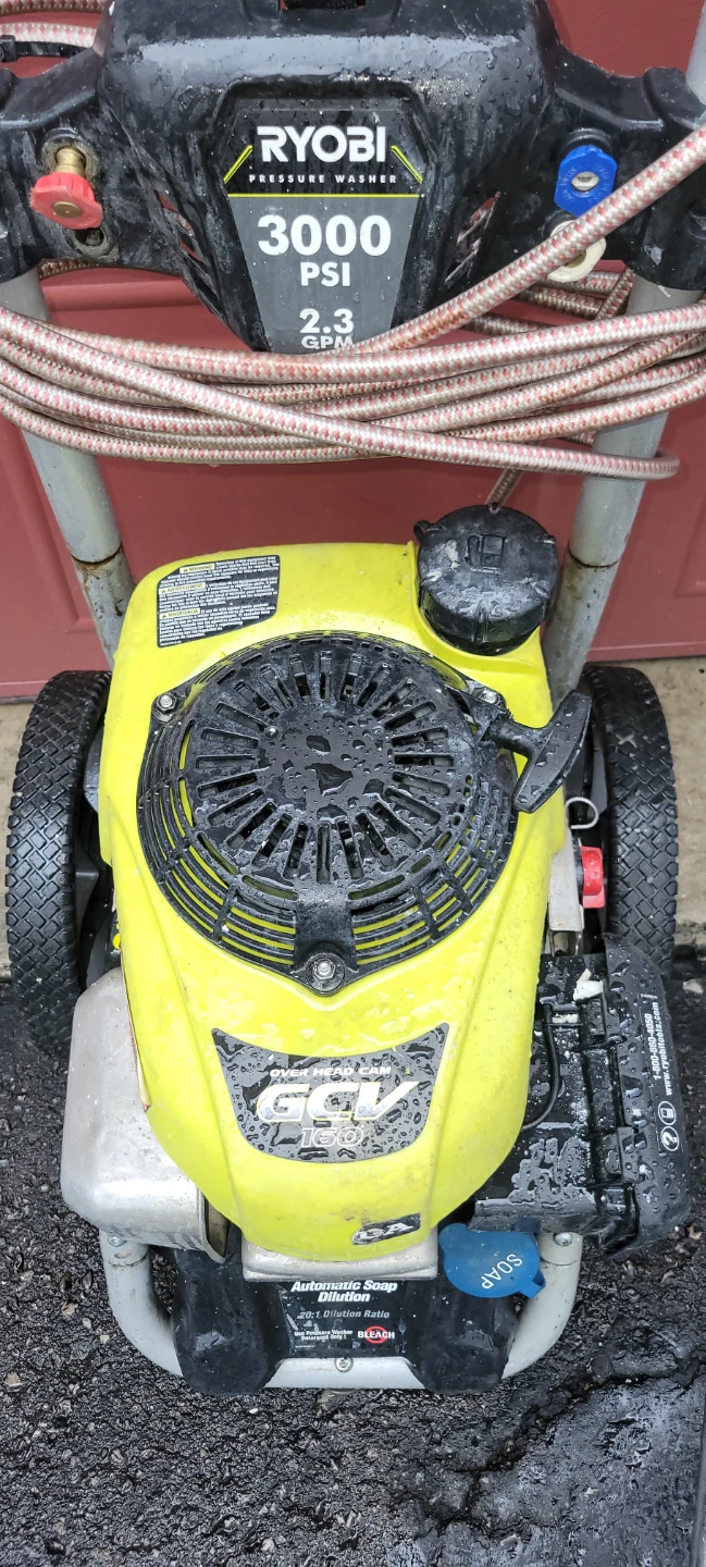 HONDA-Ryobi 3000 PSI Pressure Washer - photo 3