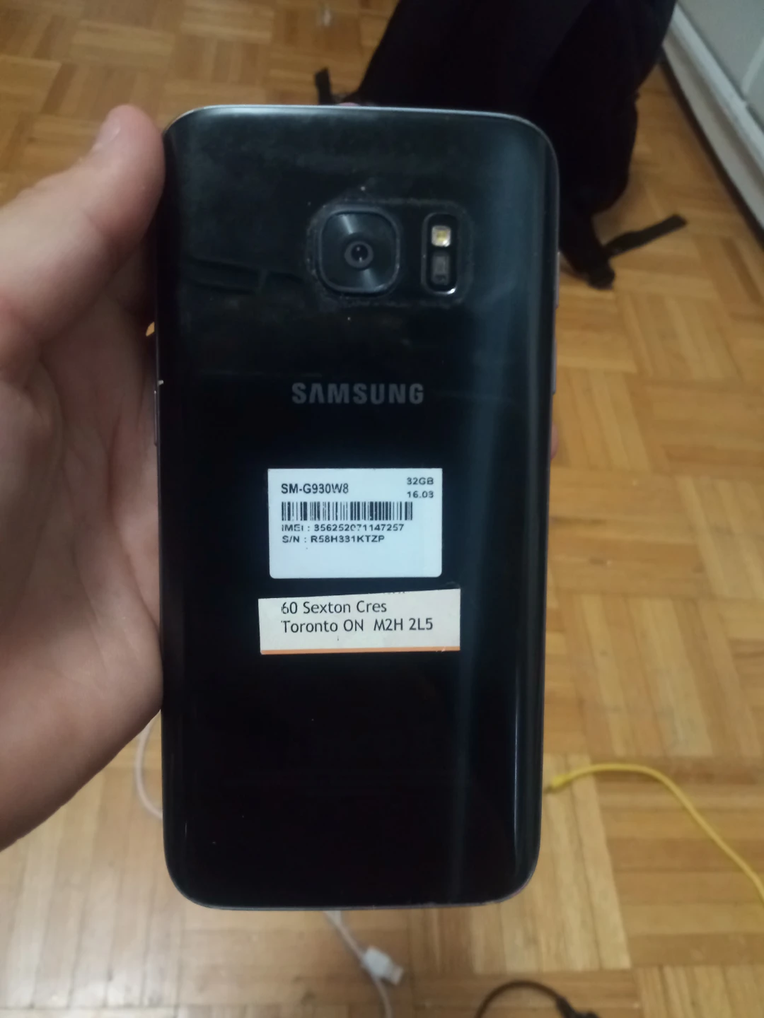 Samsung Galaxy S7 SM-G930W8 32GB Black UNTESTED - photo 2