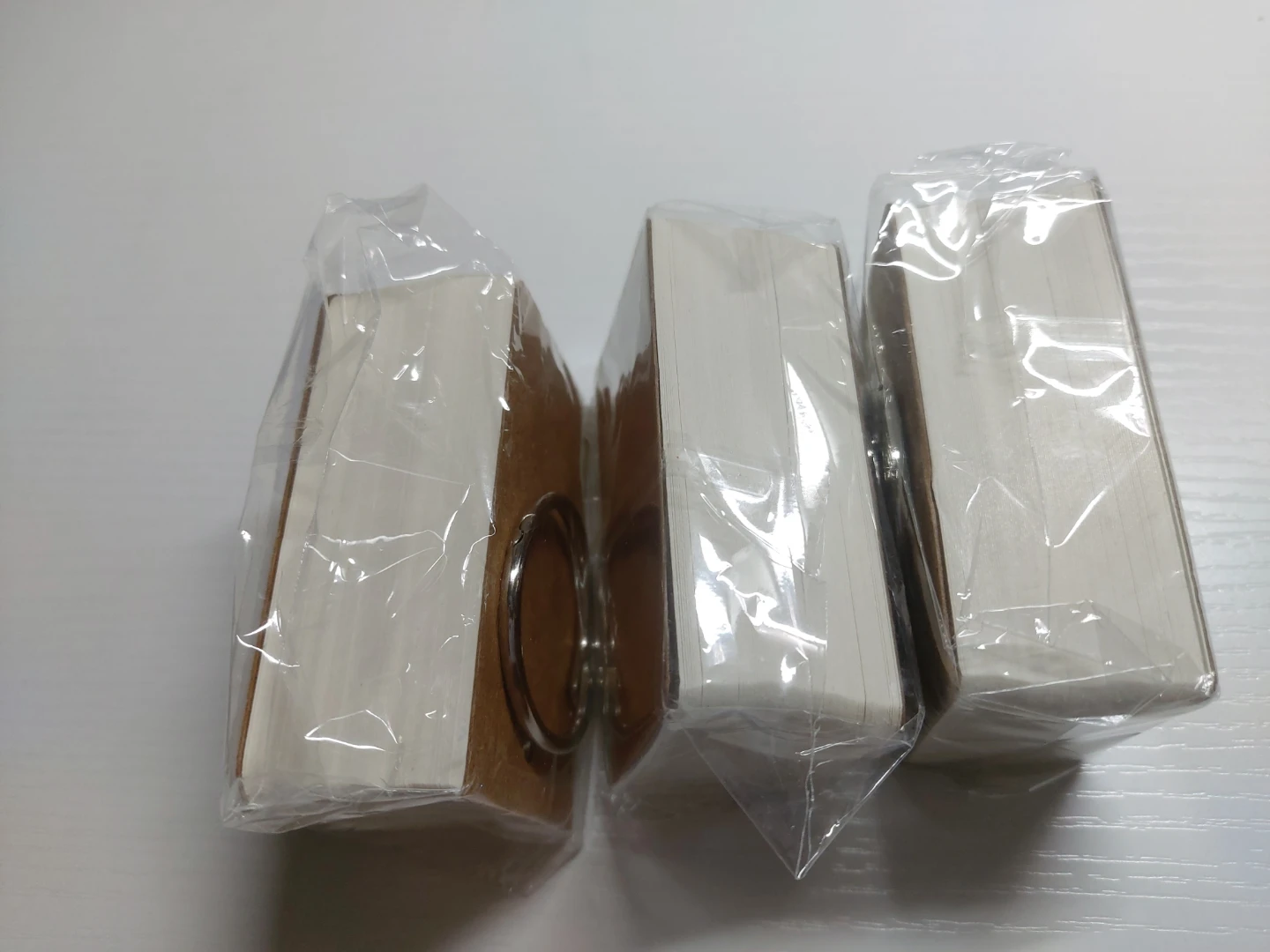 [Brand New] Blank Flashcards with Binder Rings (3 Packs) - photo 2
