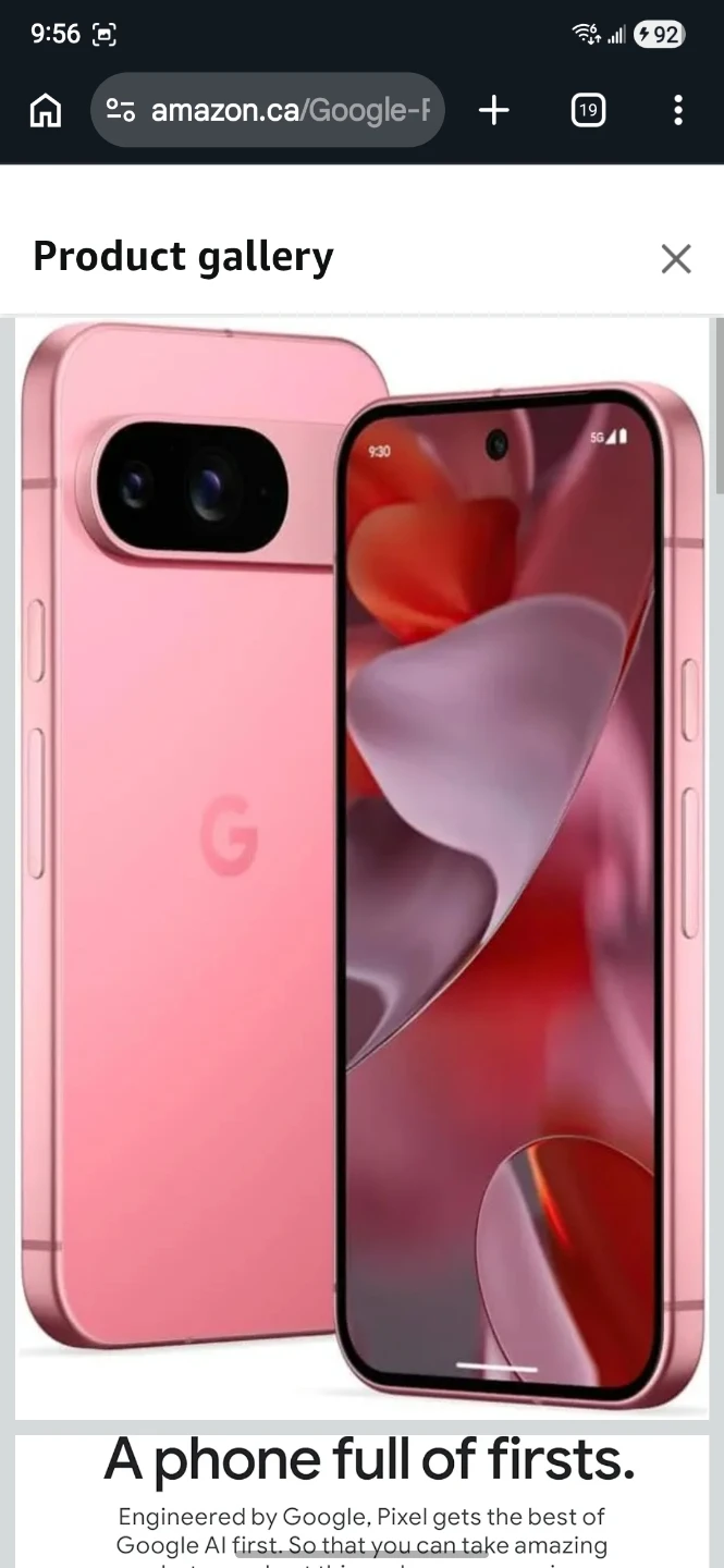 Google Pixel 9 Phone - Rose pink unlocked sale or trade