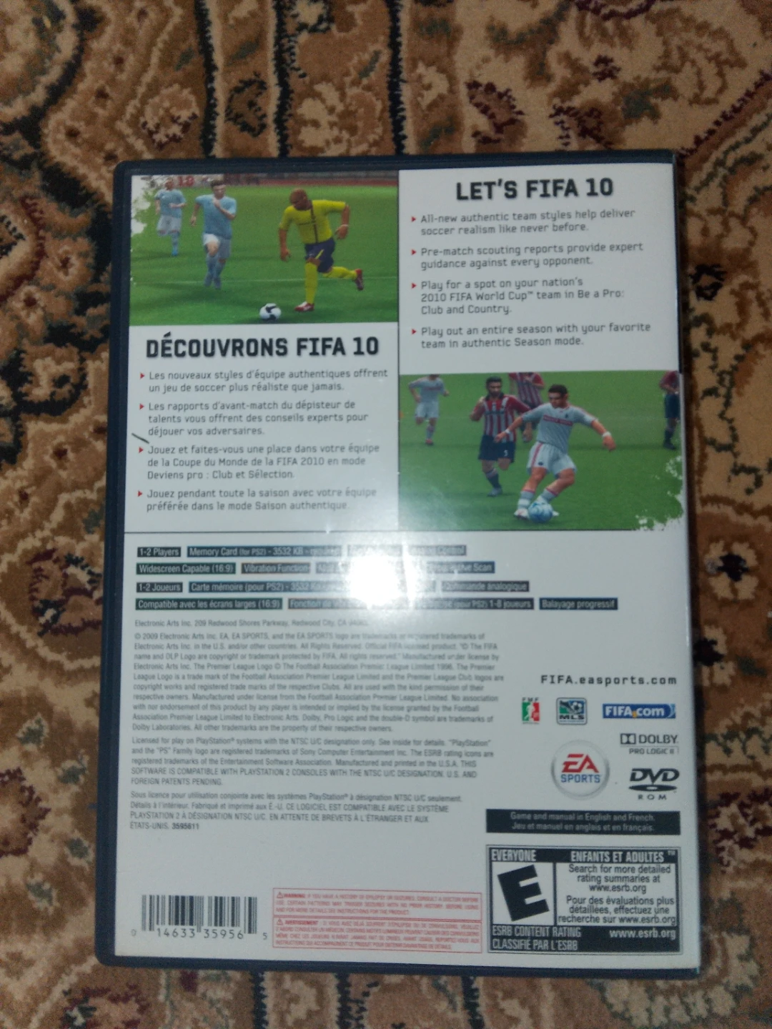 PlayStation 2 FIFA Soccer 10 - photo 2