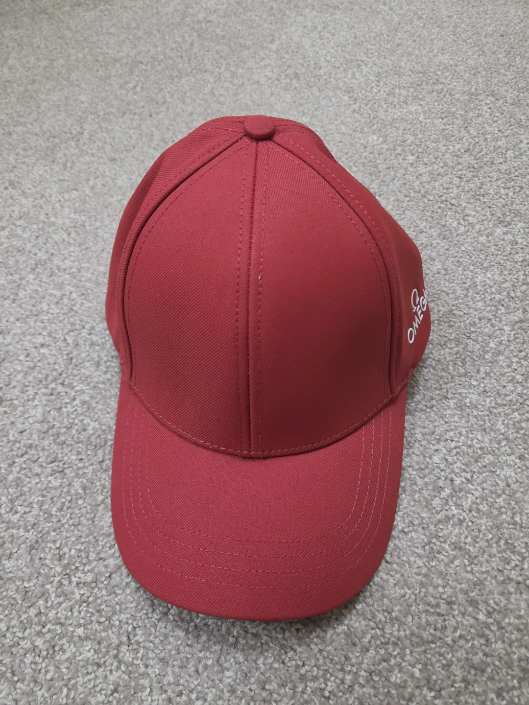 Red Omega Baseball Cap - photo 2