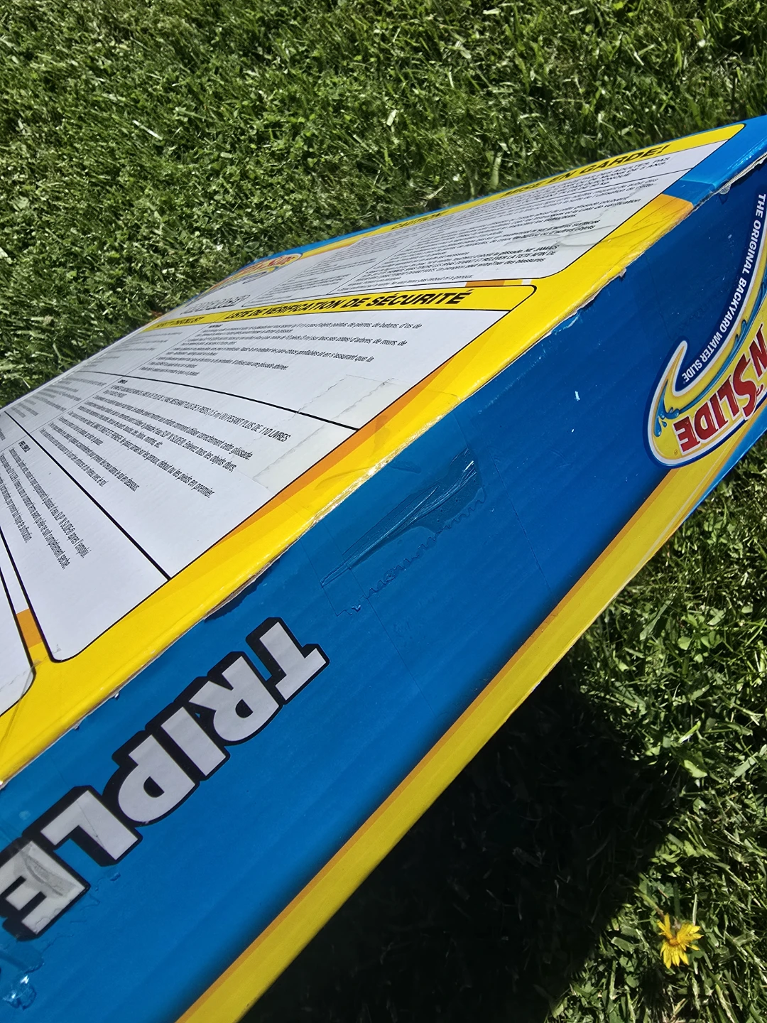 Wham-O Slip 'n Slide Triple Racer Backyard Water Slide - photo 3