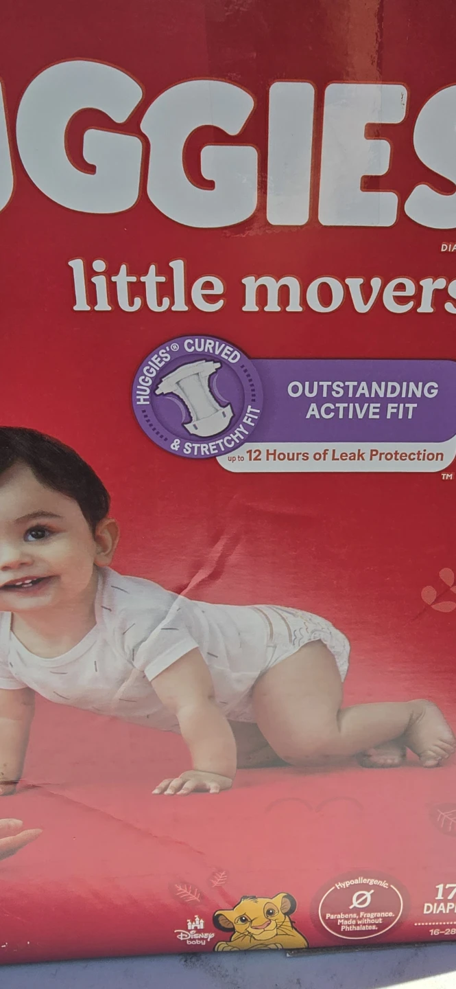 Huggies Little Movers Diapers Size 3 - photo 2