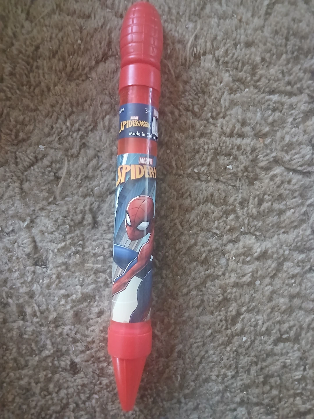 Marvel Spiderman Bubble Wand