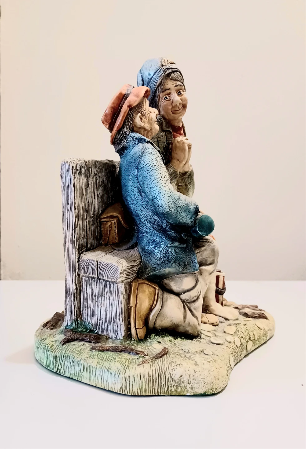 1972 Hand Painted Naturecraft "Celebration" - photo 3