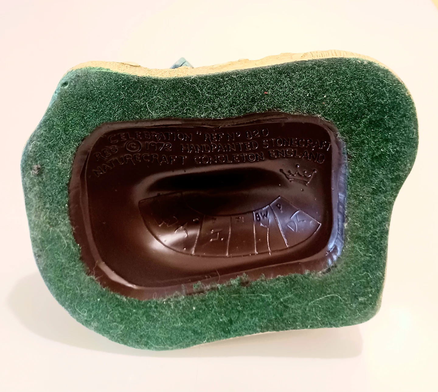 1972 Hand Painted Naturecraft "Celebration" - photo 5