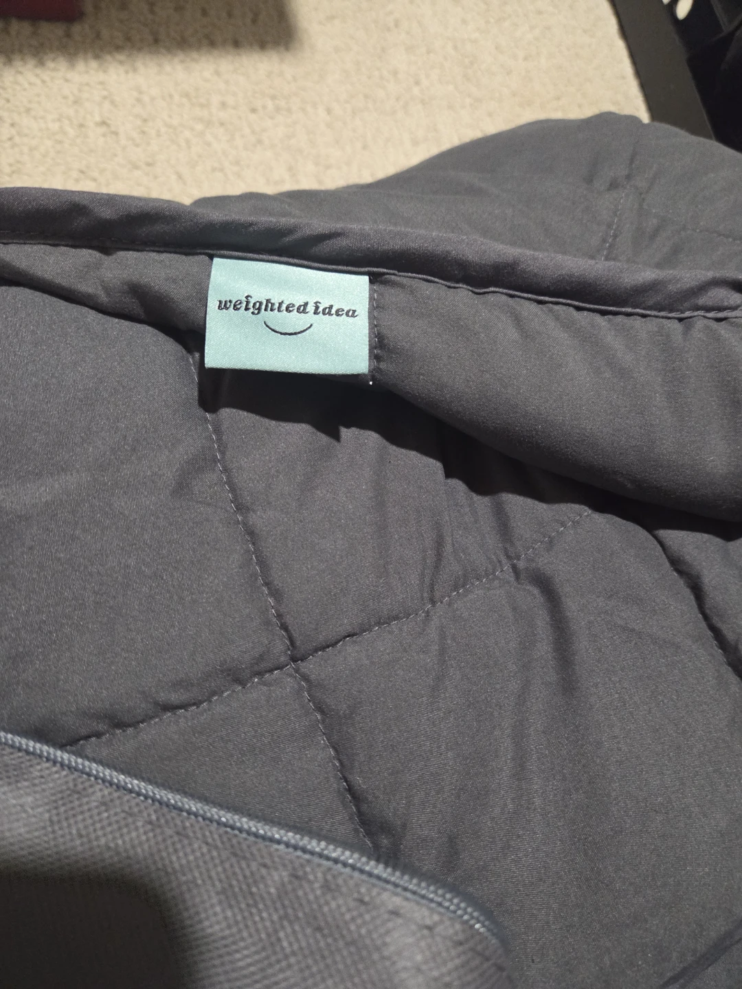 Weighted Idea Grey Weighted Blanket - photo 3