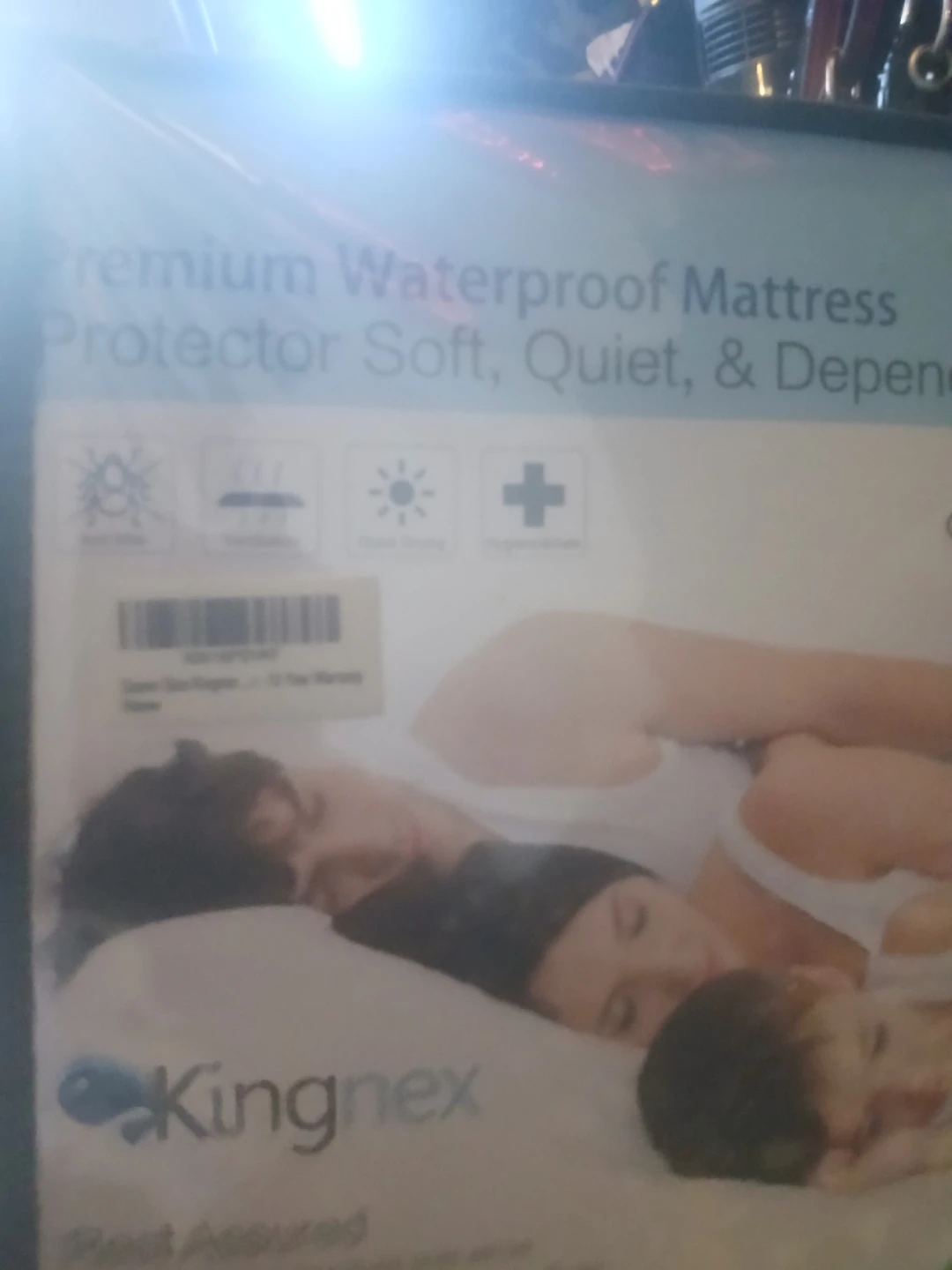 Kingnex Premium Waterproof Mattress Protector - photo 2