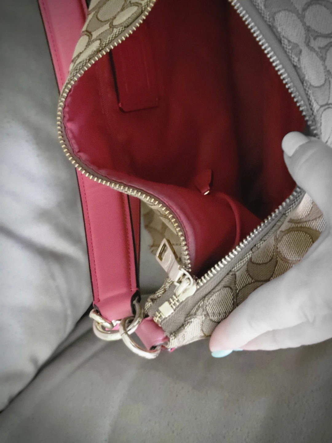 Coach Monogram Crossbody Bag - photo 2