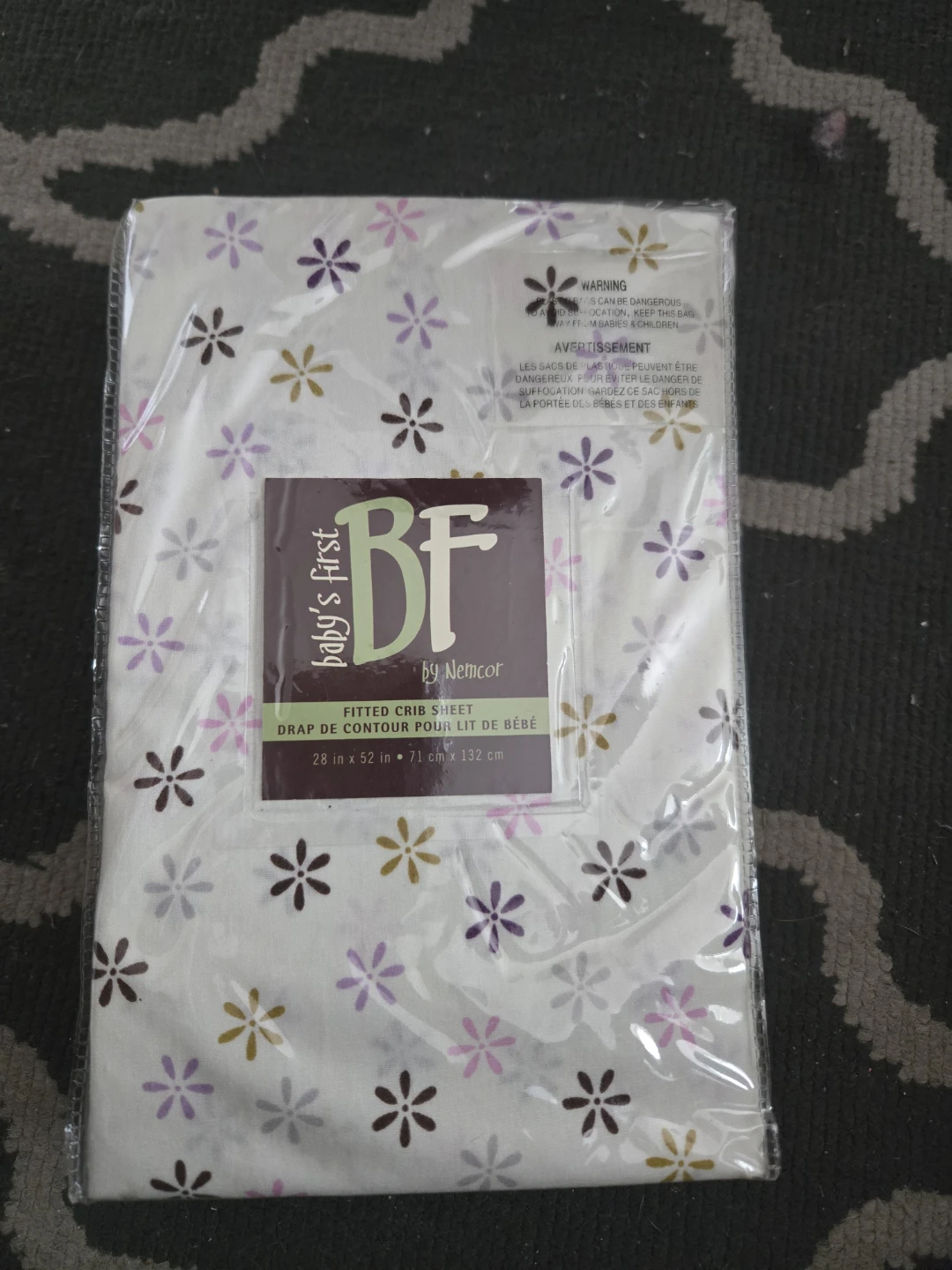 Baby's First by Nemcor Fitted Crib Sheet