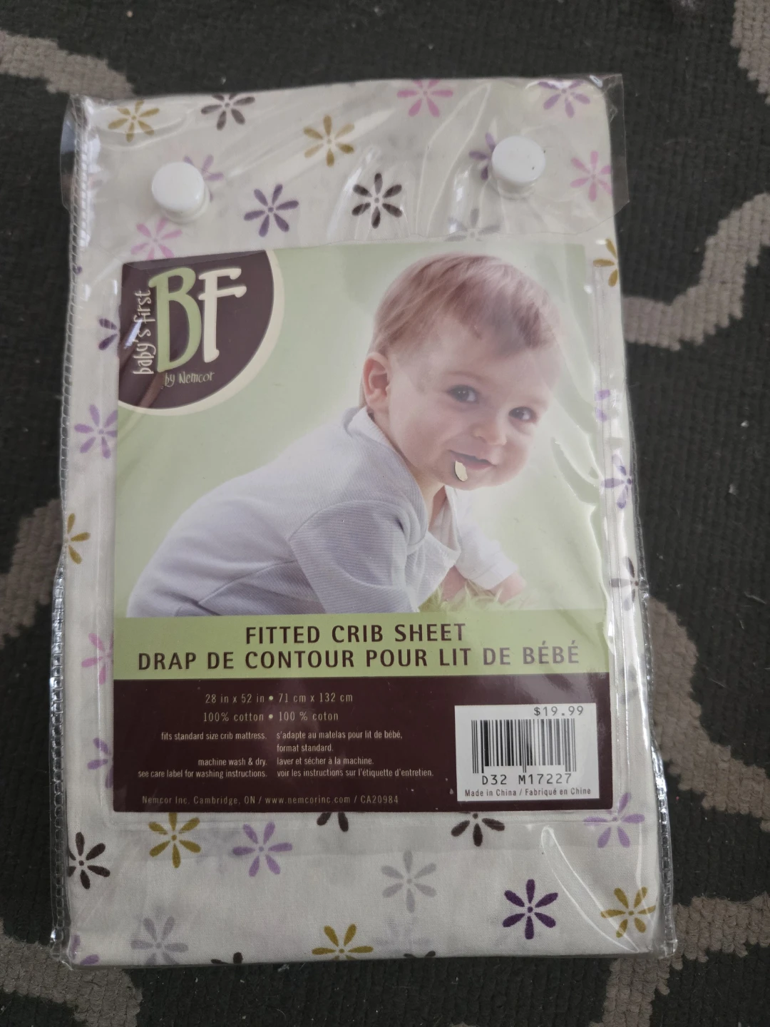 Baby's First by Nemcor Fitted Crib Sheet - photo 2