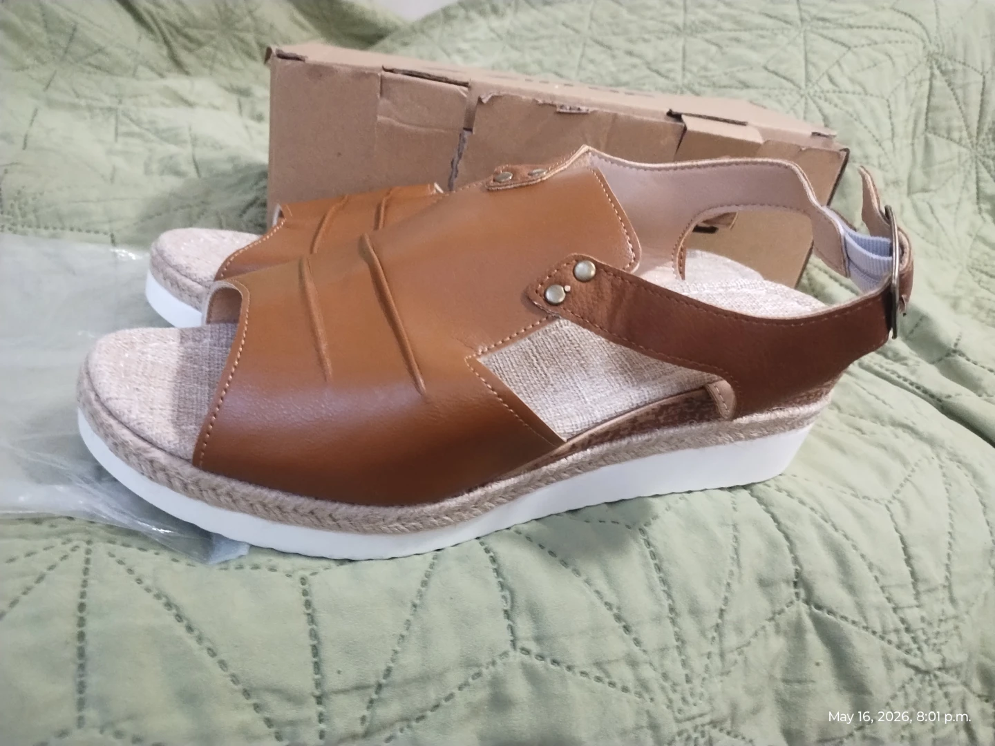 ZiiTop Women's Wedge Sandals - Brown