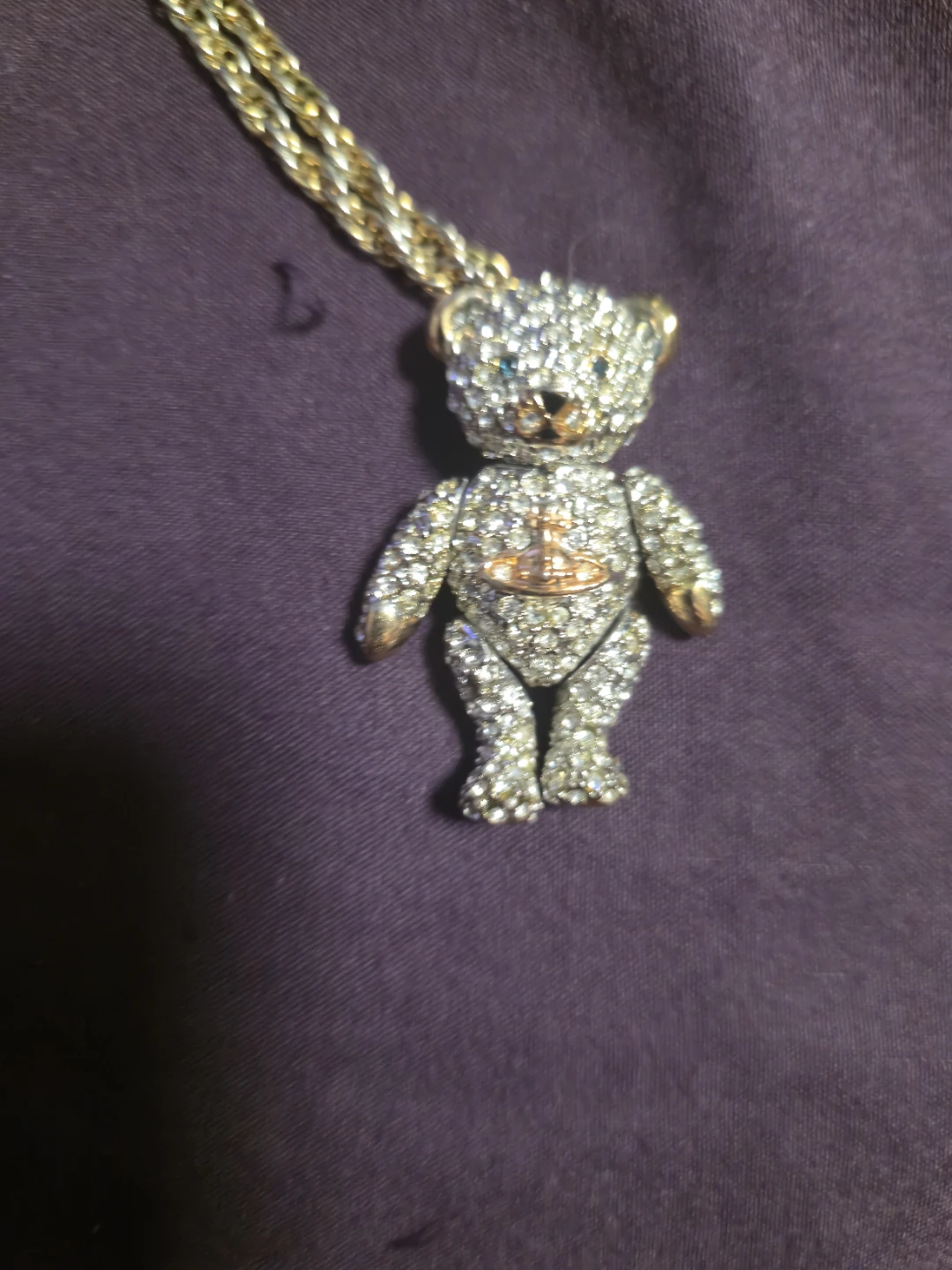 Vivienne Westwood Teddy Bear Pendant Necklace - photo 3