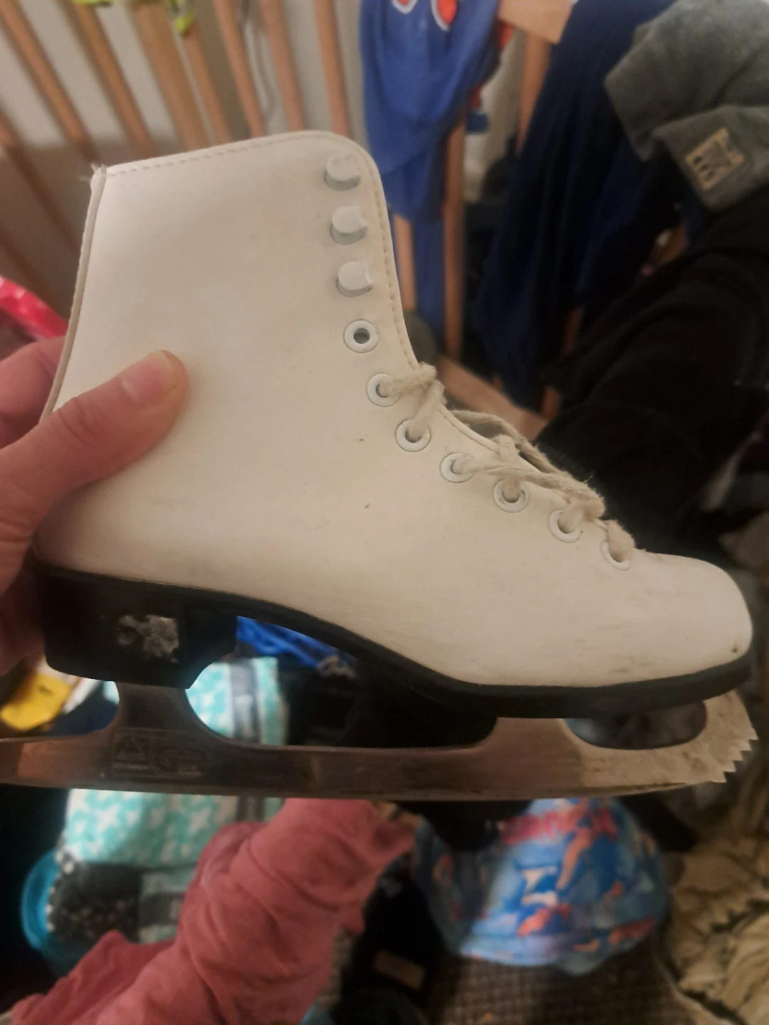White Figure Skates