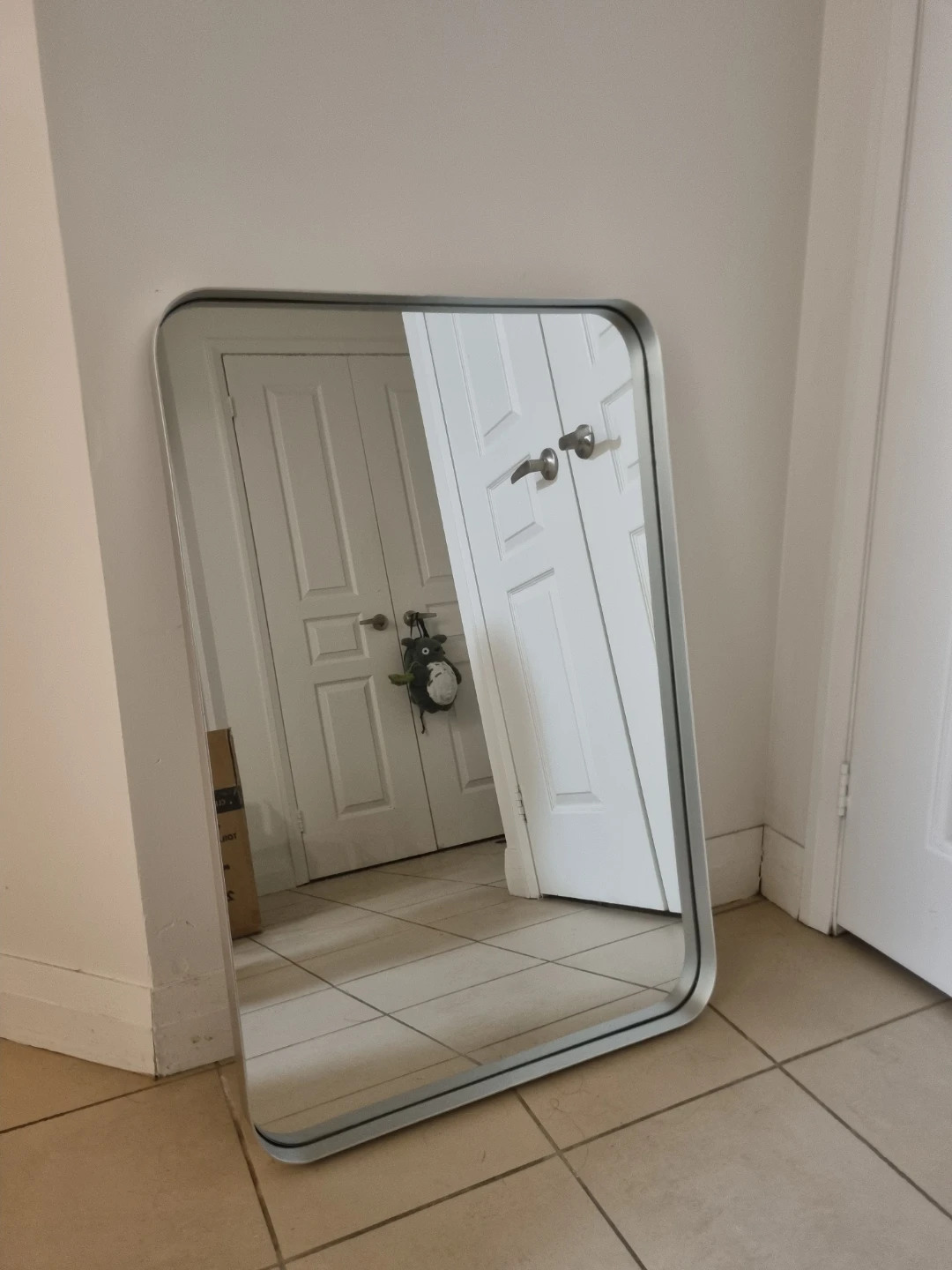 Wall Mirror for Bathroom Silver