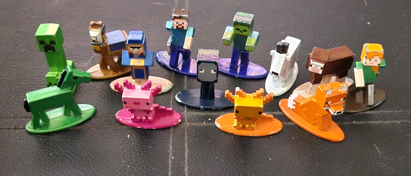 Official Minecraft Nano Metalfigs by Jada Toys - photo 2