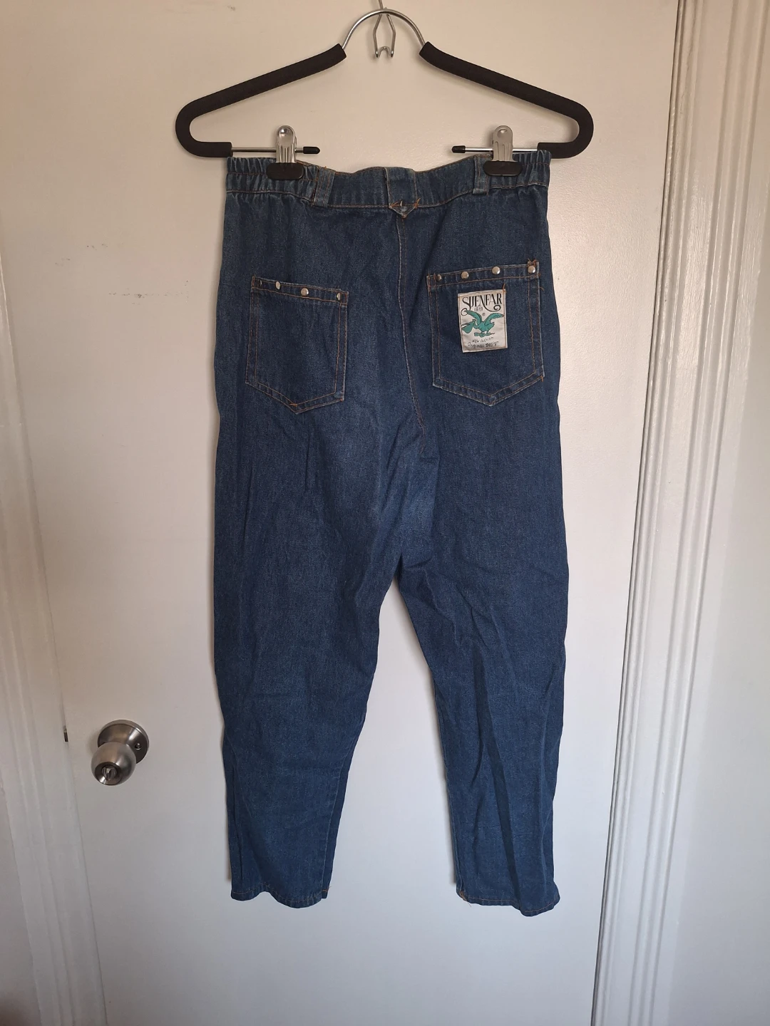 Vintage Women's Blue Denim Jeans - photo 2