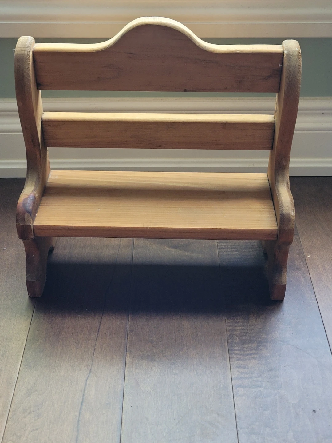 VINTAGE Wooden Spice Rack or Doll Bench.