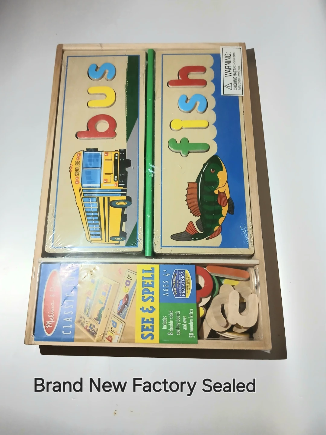 Melissa & Doug See & Spell Wooden Toy