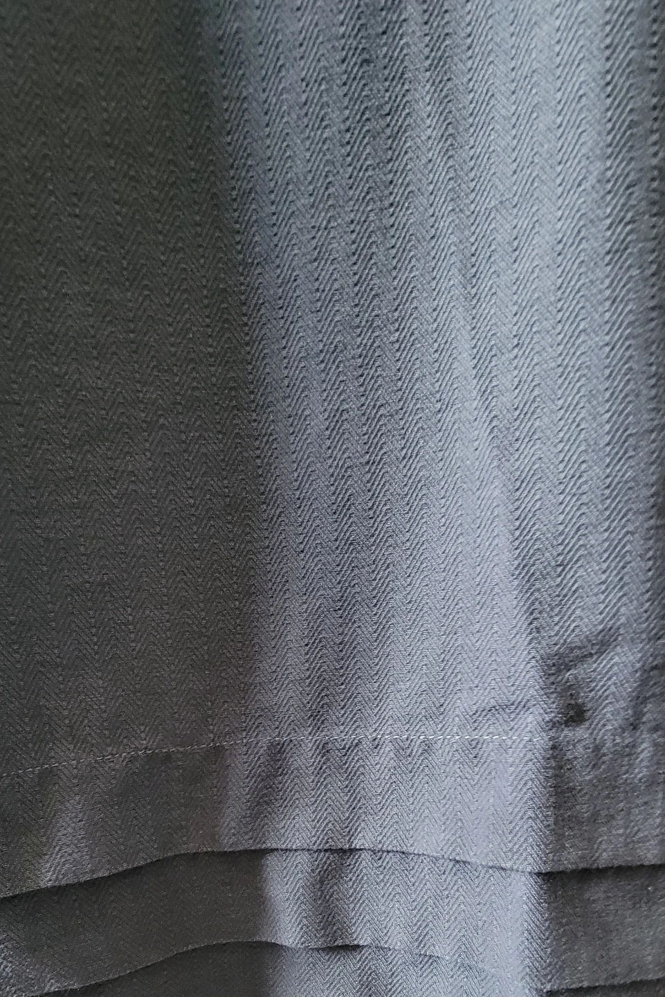 Simon Chang Grey Linen Blend Dress with Pockets - photo 5