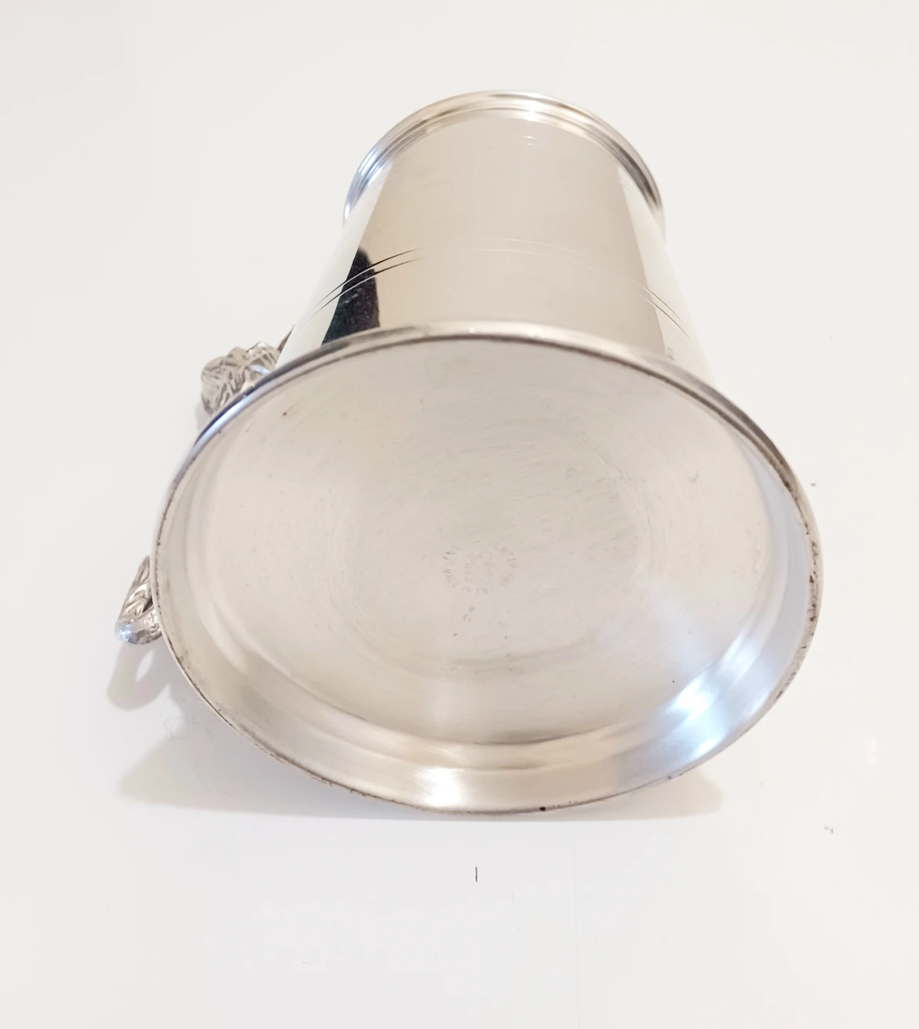 Unique Vtg New Birks English Pewter Lion Tankard - photo 4