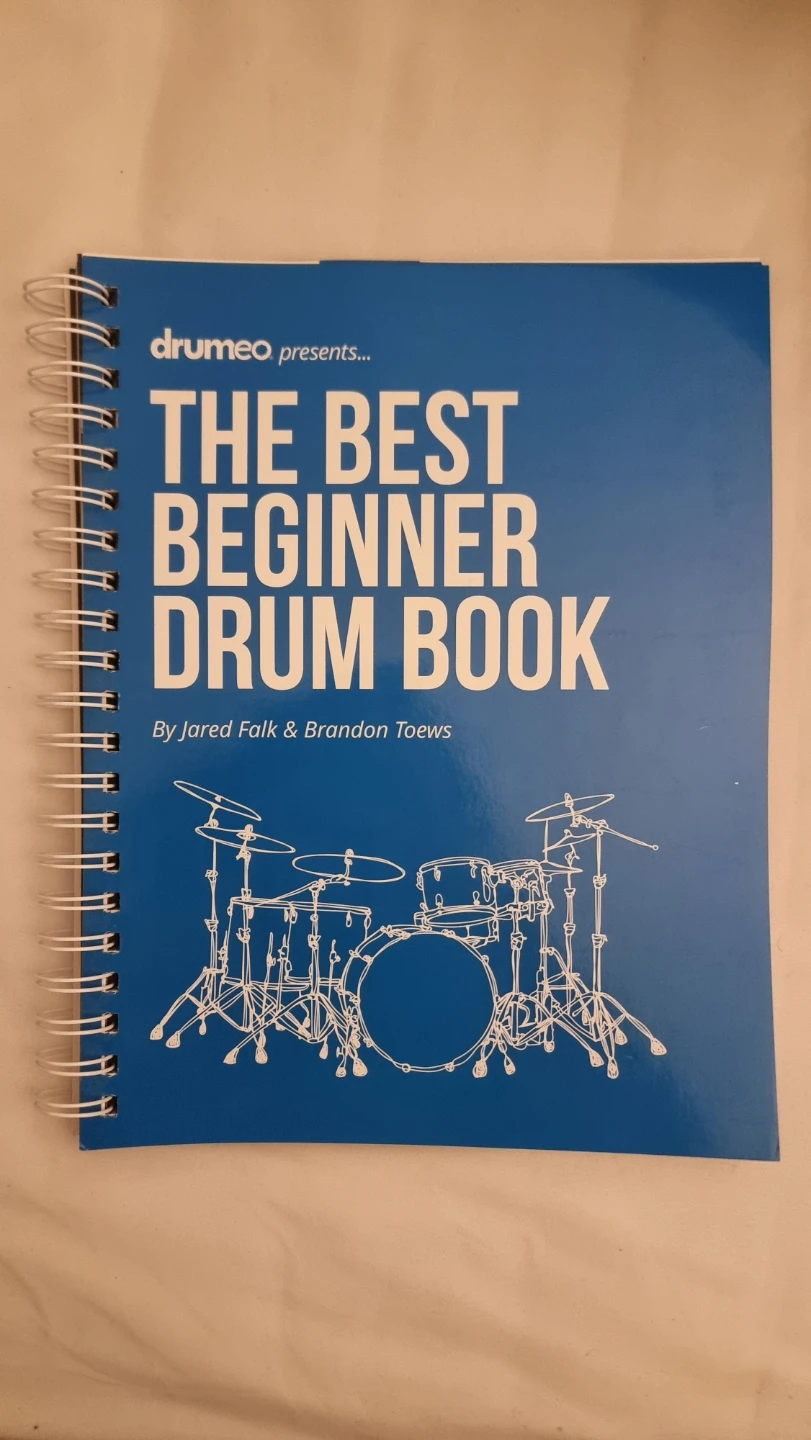 Drumeo The Best Beginner Drum Book by Jared Falk & Brandon Toews