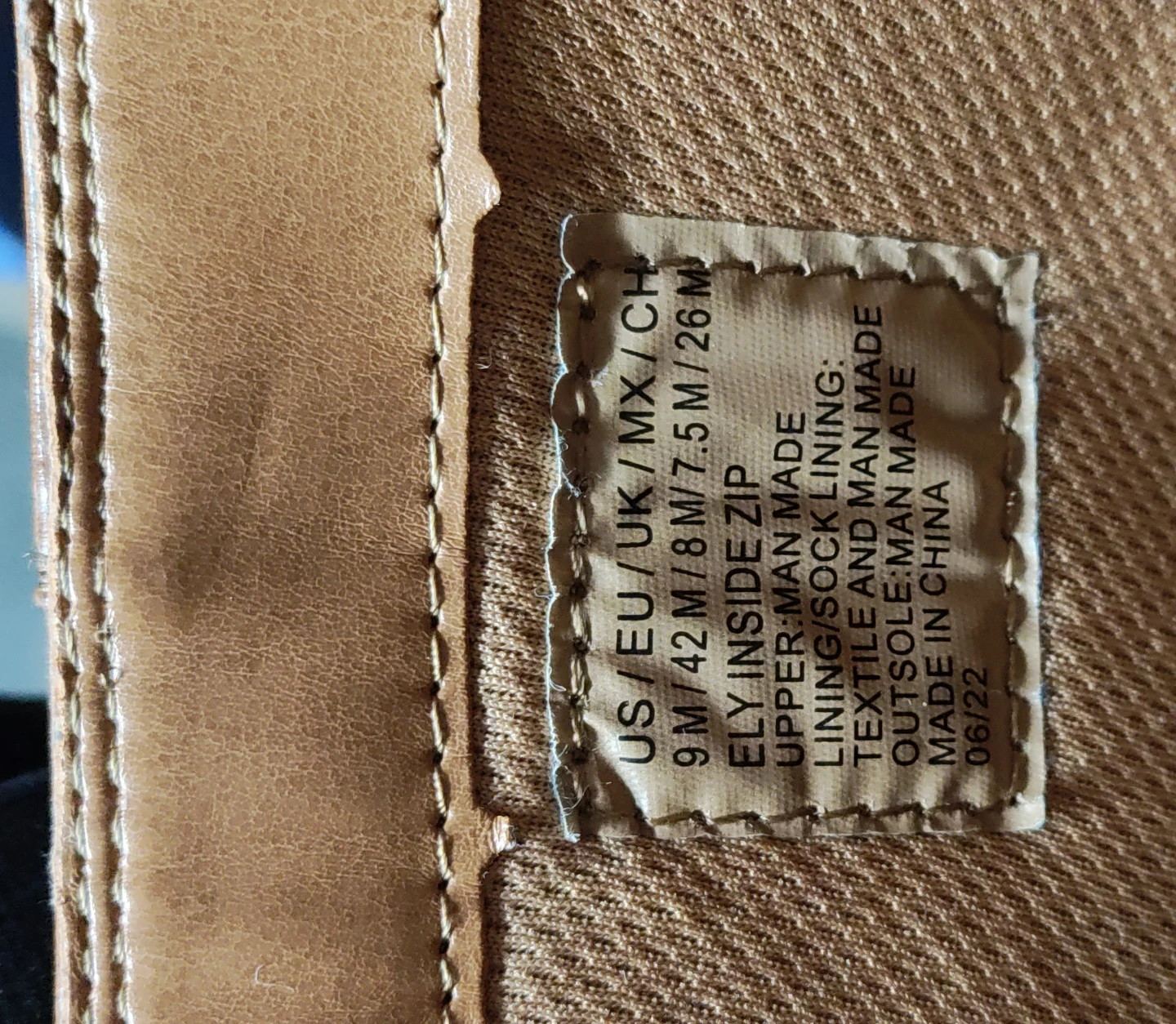 Reaction Kenneth Cole Brown Leather Zip Ankle Boots Size 9 - photo 5