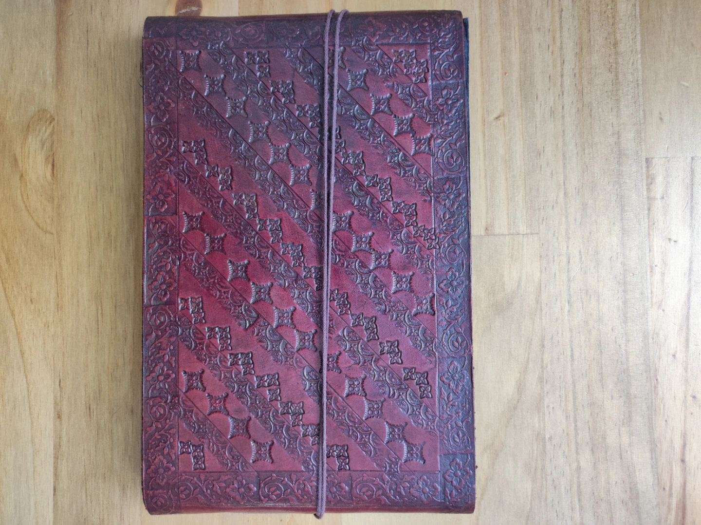 Embossed Leather Journal - photo 2