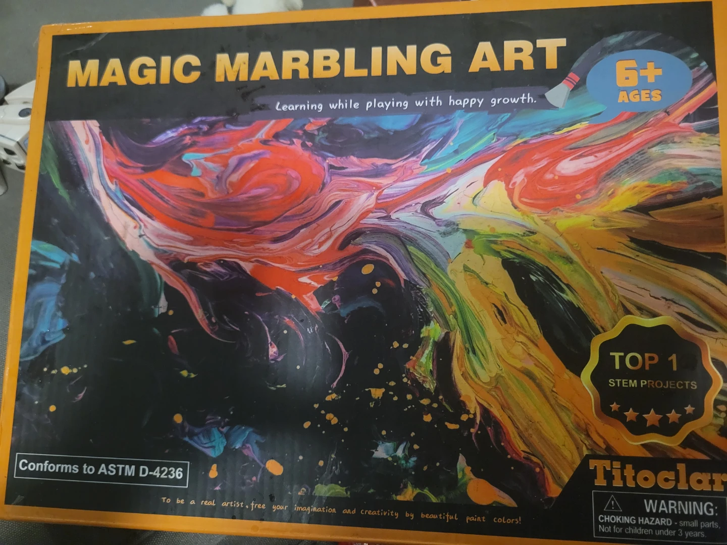 Magic Marbling Art Kit