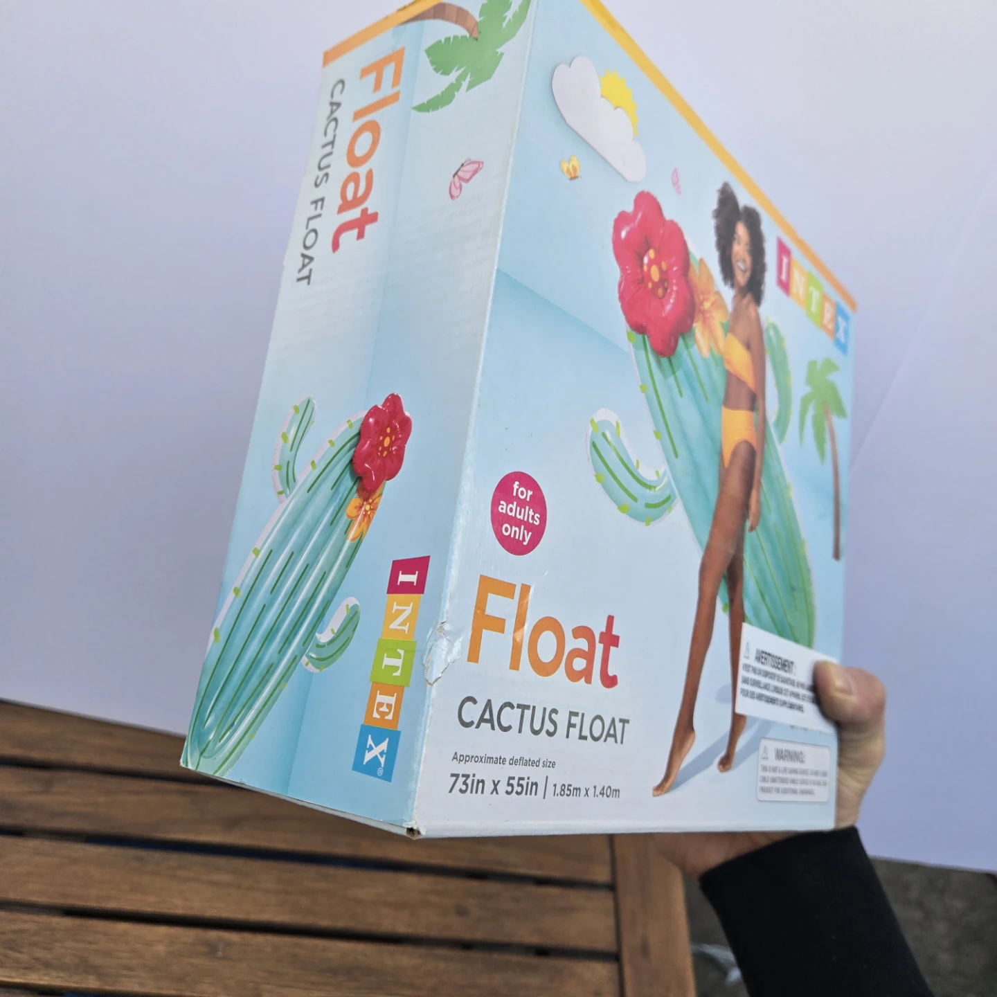 Brand new inflatable cactus floaty   Brand new sealed - photo 2