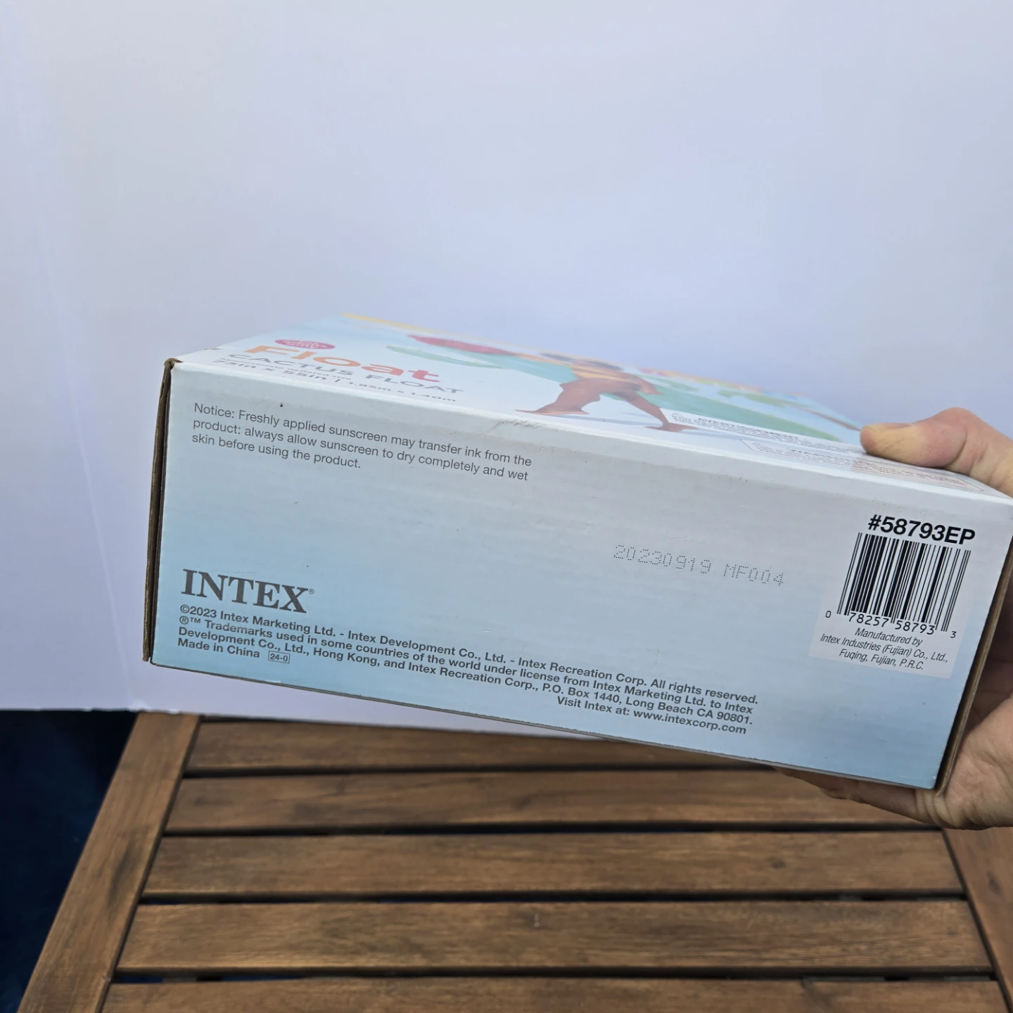 Brand new inflatable cactus floaty   Brand new sealed - photo 3