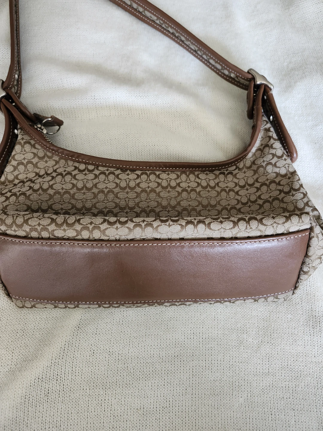 Coach Monogram Shoulder Bag Rare - photo 2