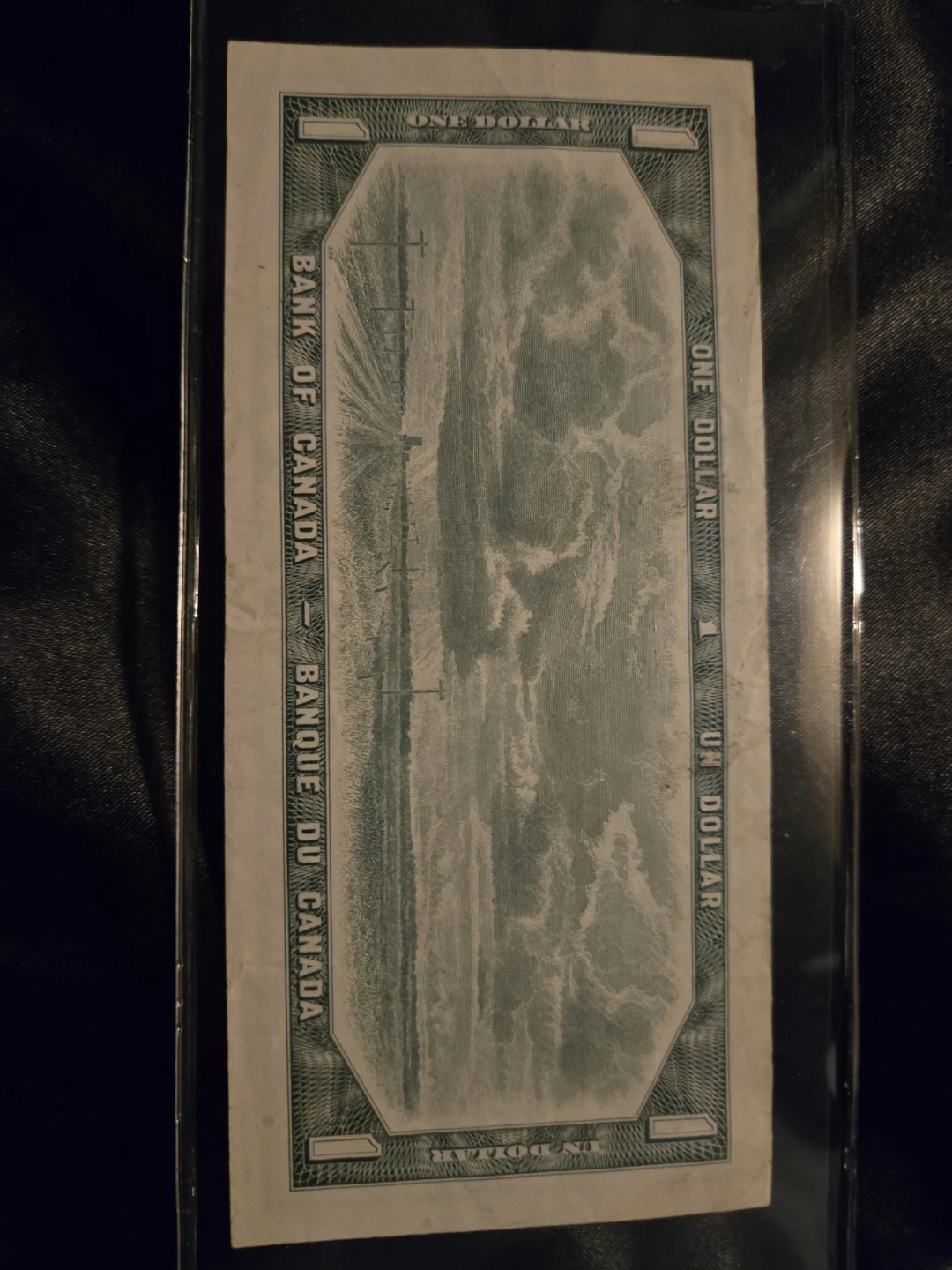 Bank of Canada One Dollar Bill 1954 - photo 2