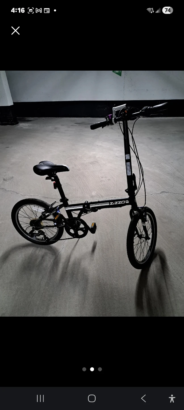 Zizzo Folding Bicycle - photo 3