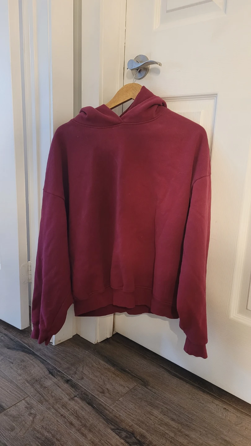 Maroon Garage Hoodie