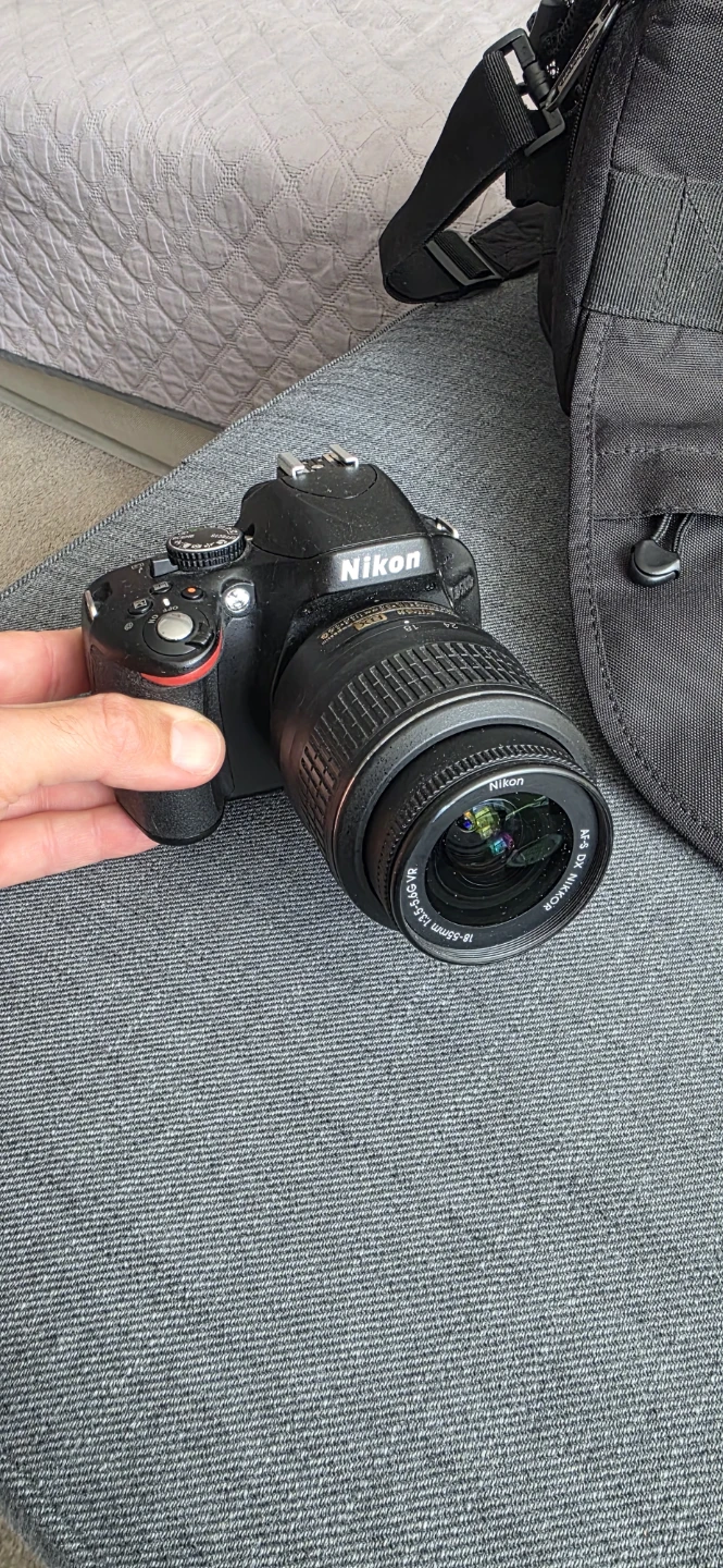Nikon D5100 Camera + 2 Lenses - photo 3