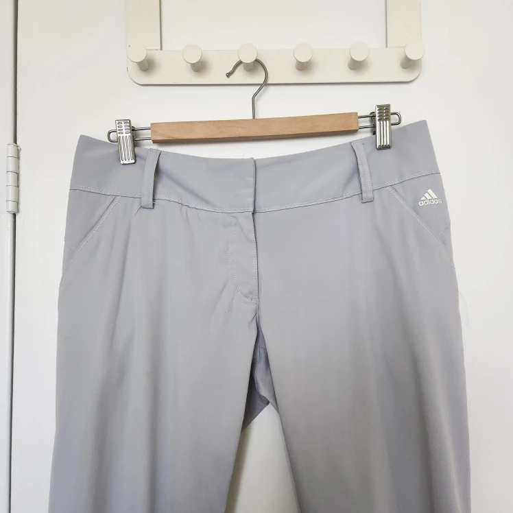 Adidas Light Grey Cropped Pants - photo 2