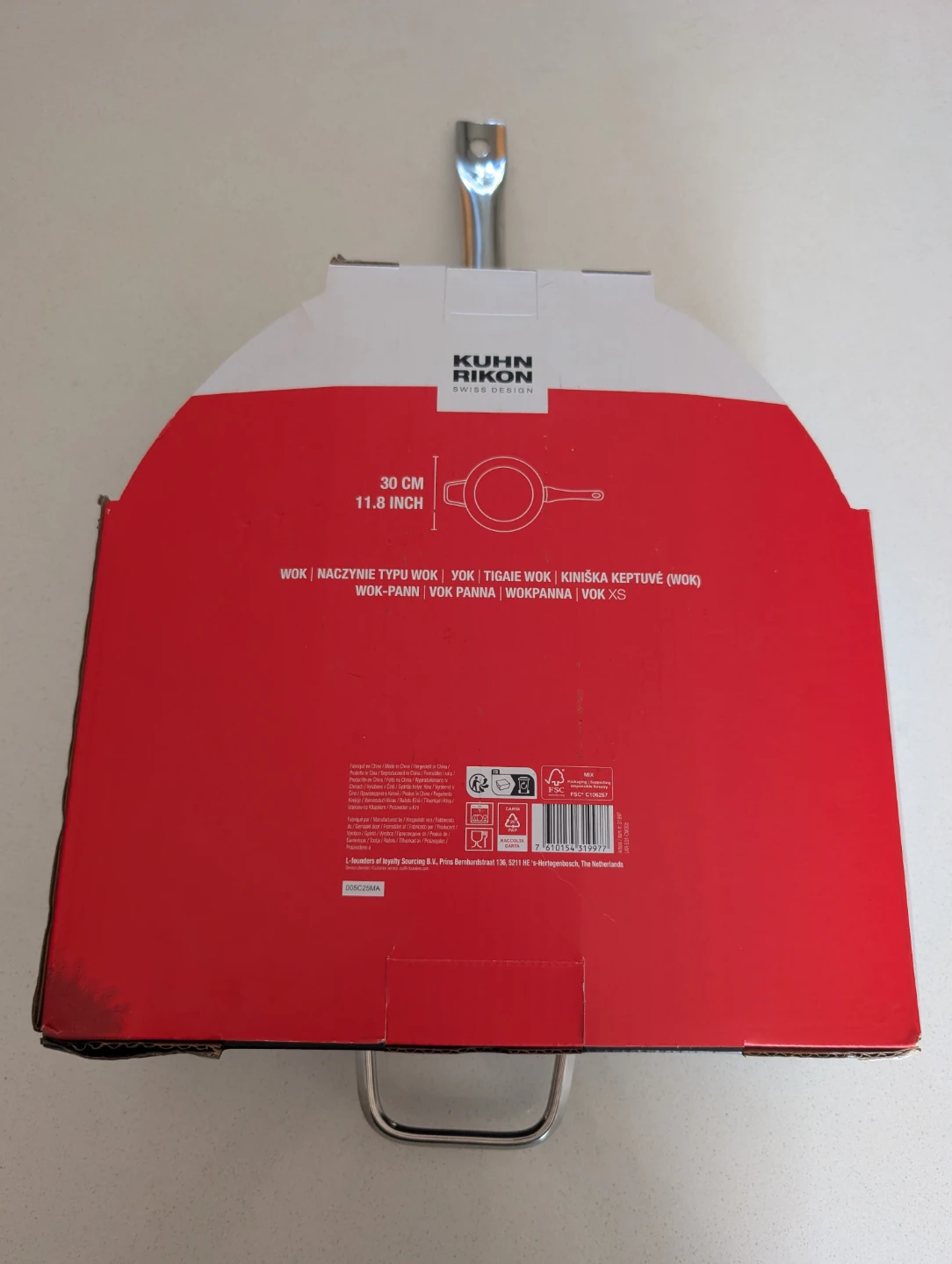 Kuhn Rikon Wok 30cm / 11.8 Inch - photo 5