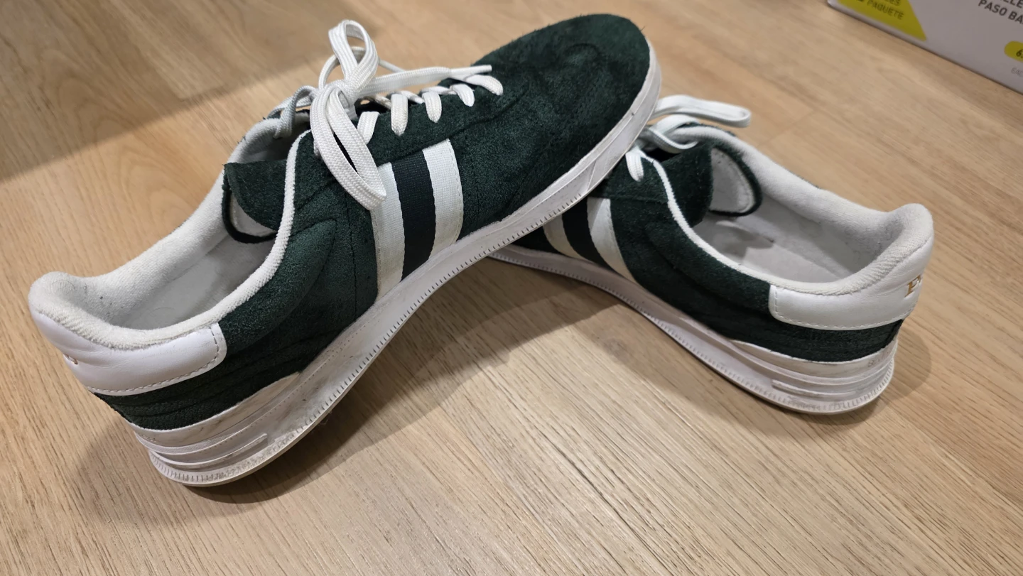 Polo Ralph Lauren Suede Sneakers - Dark Green - photo 2